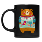 Кружка цветная UV-DTF