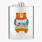 Фляжка стальная