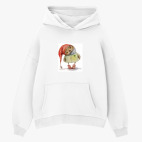 Толстовка худи оверсайз