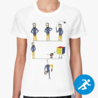 Женская спортивная футболка