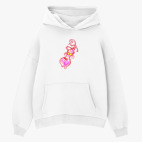 Толстовка худи оверсайз