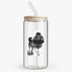 Банка с бамбуковой крышкой