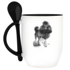 Кружка с ложкой