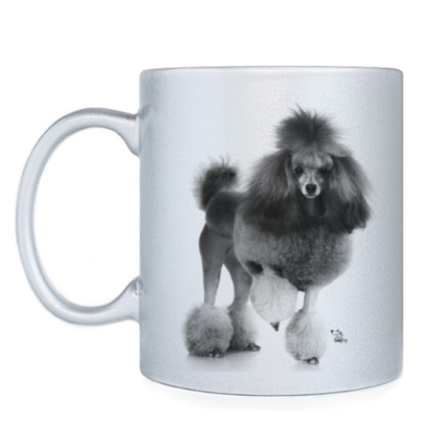 Кружка с принтом Пудель