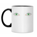 Кружка двухцветная