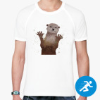 Мужская спортивная футболка