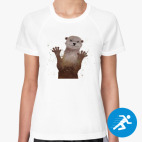 Женская спортивная футболка