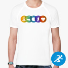 Мужская спортивная футболка