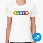 Женская спортивная футболка