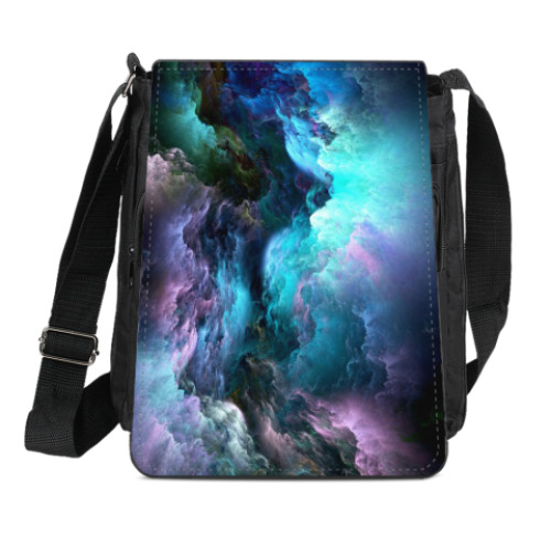 Сумка-планшет с принтом Абстракция