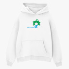 Толстовка худи оверсайз