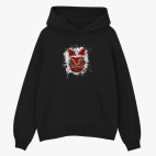 Толстовка худи оверсайз