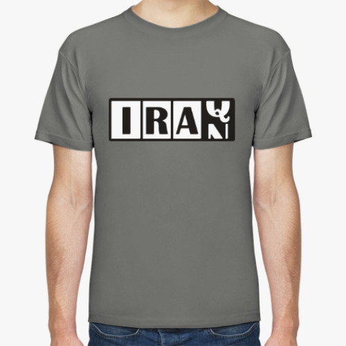 Футболка с принтом Иран-Ирак