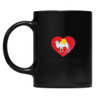 Кружка цветная UV-DTF