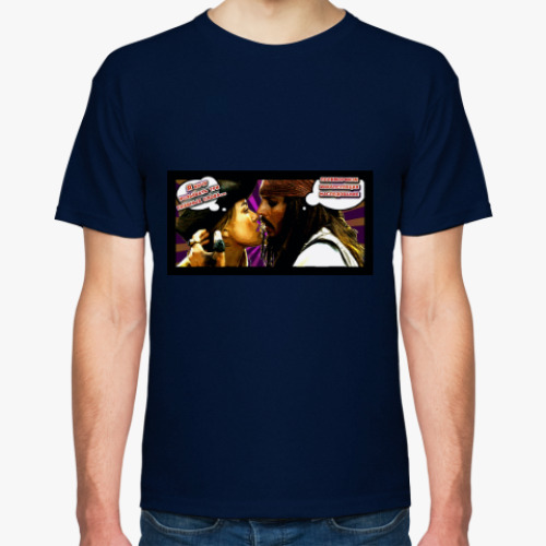 Футболка с принтом Три главных слова/Джек и Элизабет