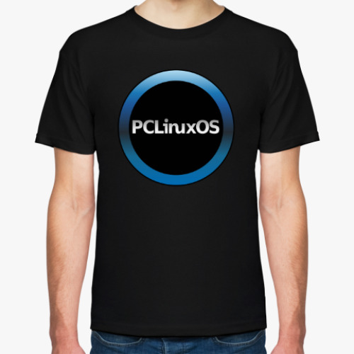 Футболка с принтом PCLinuxOS