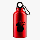 Металлическая бутылка 400 мл UV-DTF