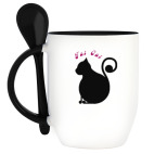 Кружка с ложкой