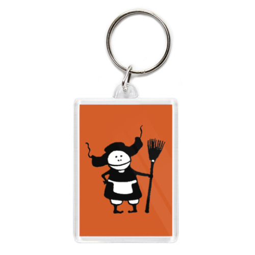 Брелок с принтом Дворник