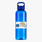 Прозрачная спортивная бутылка