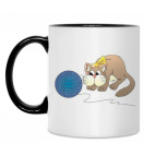 Кружка двухцветная