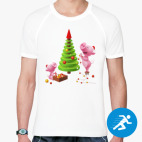 Мужская спортивная футболка