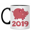 Кружка двухцветная