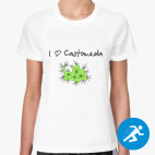 Женская спортивная футболка