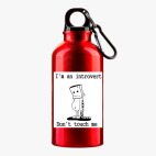 Металлическая бутылка 400 мл UV-DTF