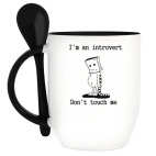 Кружка с ложкой