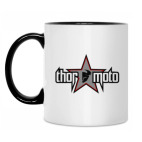 Кружка двухцветная