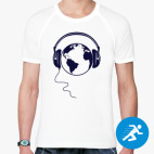 Мужская спортивная футболка