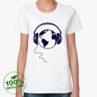 Женская футболка органик