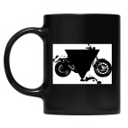 Кружка цветная UV-DTF