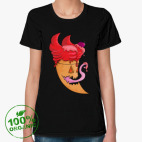 Женская футболка органик