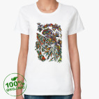Женская футболка органик