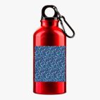 Металлическая бутылка 400 мл UV-DTF