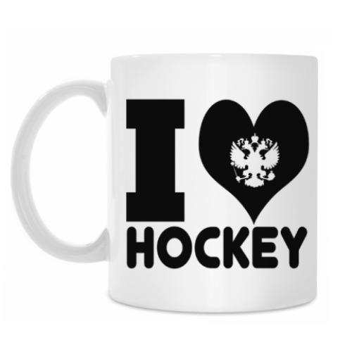 Кружка с принтом История Российского хоккея