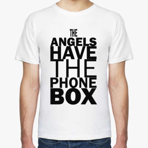 Футболка с принтом The Angels have the phone box