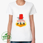 Женская футболка органик