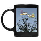 Кружка цветная UV-DTF