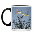 Кружка двухцветная