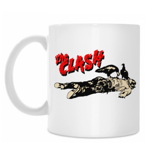 Кружка с принтом The Clash