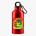 Металлическая бутылка 400 мл UV-DTF