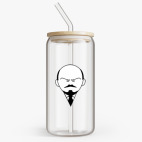 Банка с бамбуковой крышкой