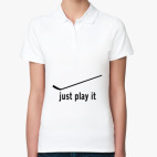 Женская рубашка поло