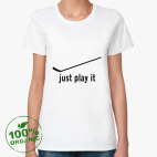 Женская футболка органик