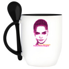 Кружка с ложкой