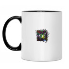 Кружка двухцветная