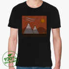 Мужская футболка органик